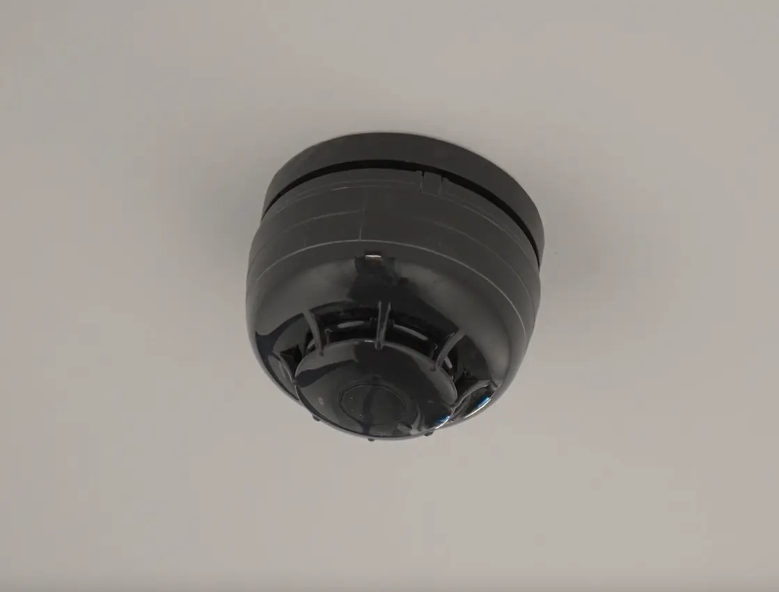 Rookdetector zwart
