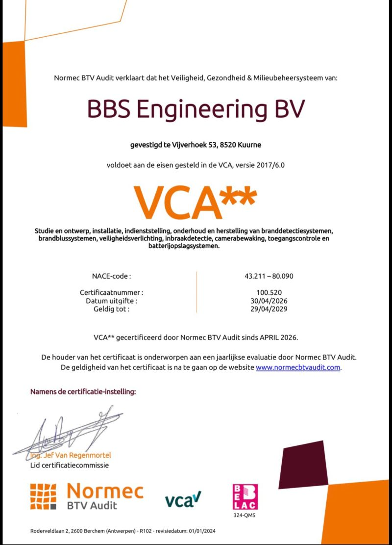 VCA certificaat